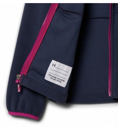 Columbia flisinis džemperis FAST TREK III Fleece Full Zip. Spalva tamsiai mėlyna / violetinė